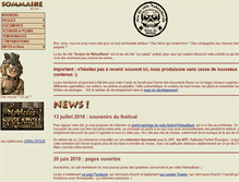 Tablet Screenshot of naheulbeuk.com